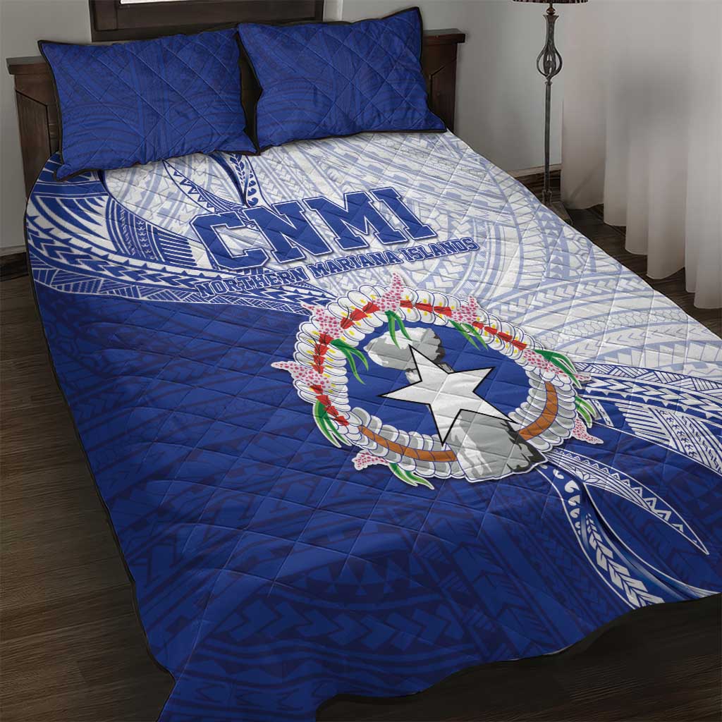 Northern Mariana Islands Quilt Bed Set CNMI Seal LT05