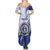 Personalized Northern Mariana Islands Summer Maxi Dress CNMI Seal