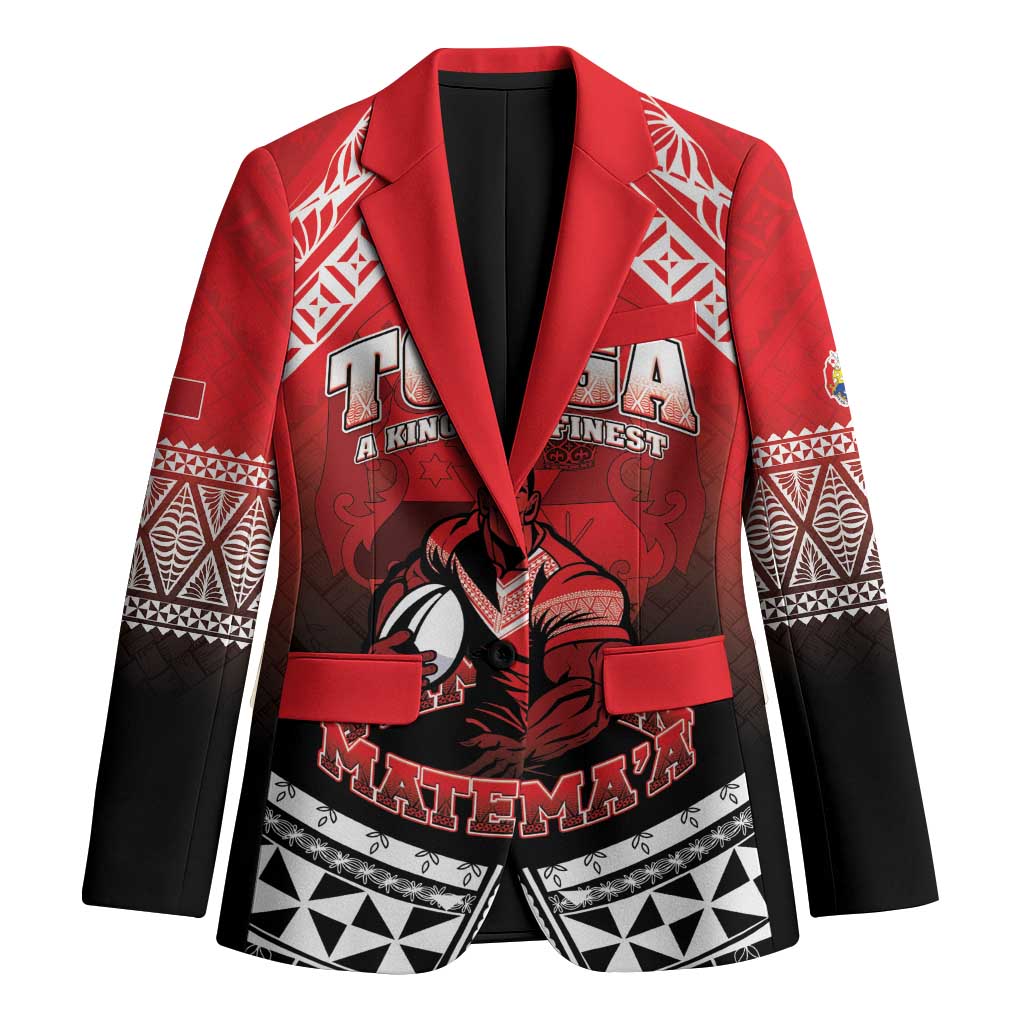 Custom Rugby Tonga MMT Blazer Mana O Tonga - Polynesian Pride