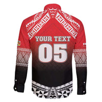 Custom Rugby Tonga MMT Family Matching Puletasi and Hawaiian Shirt Mana O Tonga - Polynesian Pride