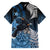 New Zealand Huia Bird Family Matching Long Sleeve Bodycon Dress and Hawaiian Shirt Aotearoa Maori Pattern