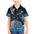 New Zealand Huia Bird Family Matching Mermaid Dress and Hawaiian Shirt Aotearoa Maori Pattern