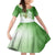 Happy Palm Sunday Family Matching Long Sleeve Bodycon Dress and Hawaiian Shirt With Polynesian Pattern LT05 Daughter's Dress Green - Polynesian Pride