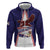 Personalised American Samoa Flag Day Hoodie Flag Style