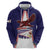 Personalised American Samoa Flag Day Hoodie Flag Style