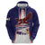 Personalised American Samoa Flag Day Hoodie Flag Style