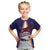 Personalised American Samoa Flag Day Kid T Shirt Flag Style