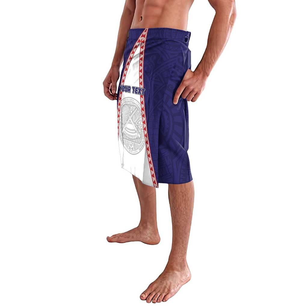 Personalised American Samoa Flag Day Lavalava Flag Style