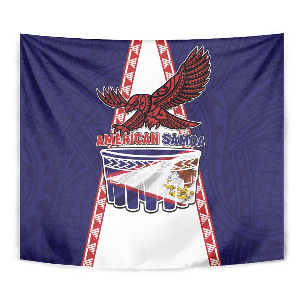 American Samoa Flag Day Tapestry Flag Style