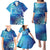 Polynesia Autism Awareness Family Matching Puletasi and Hawaiian Shirt Be In Awe Of My 'Tism