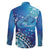 Polynesia Autism Awareness Family Matching Puletasi and Hawaiian Shirt Be In Awe Of My 'Tism
