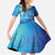 Polynesia Autism Awareness Kid Short Sleeve Dress Be In Awe Of My 'Tism