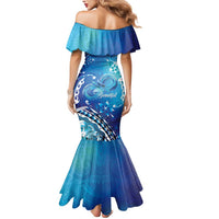 Polynesia Autism Awareness Mermaid Dress Be In Awe Of My 'Tism