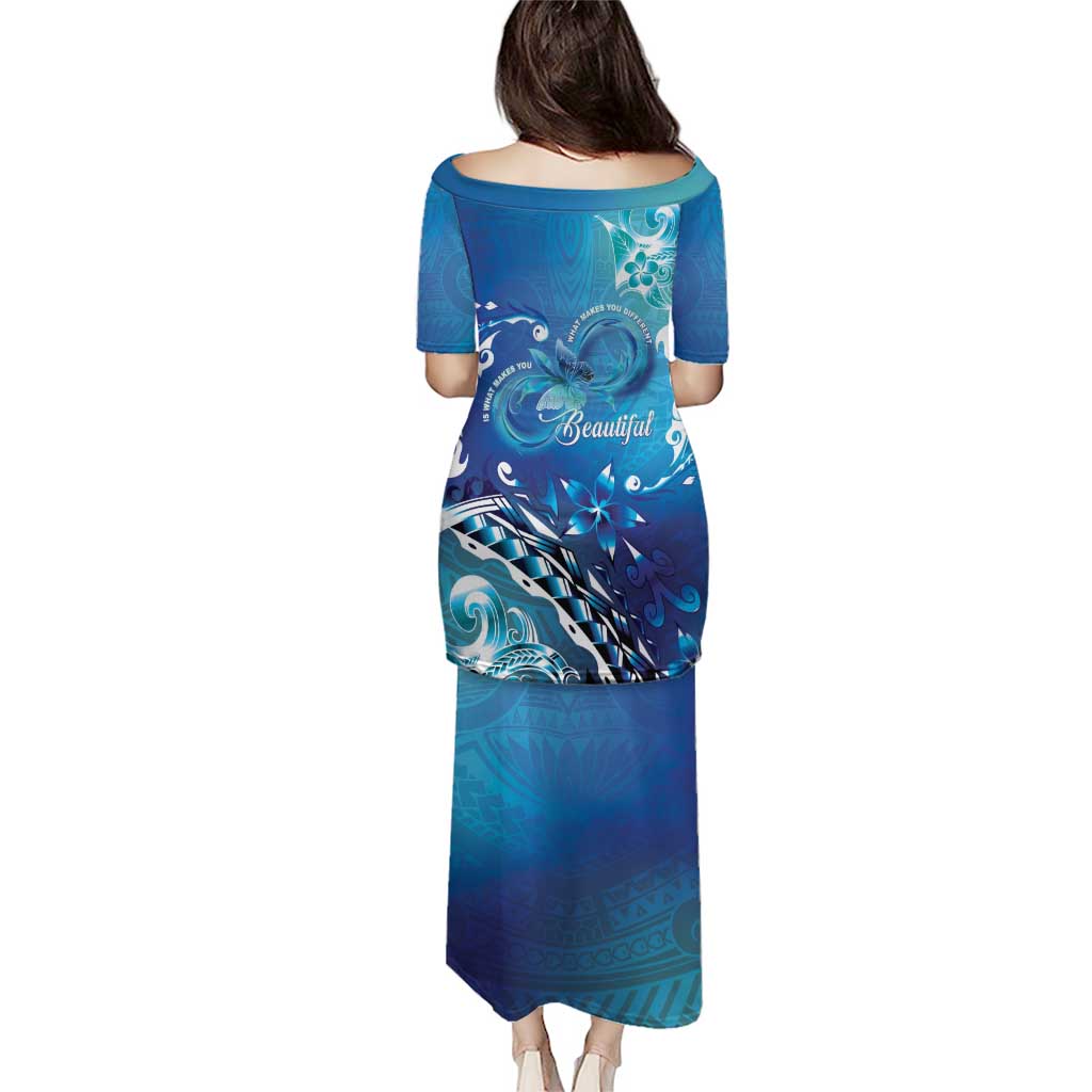 Polynesia Autism Awareness Puletasi Be In Awe Of My 'Tism