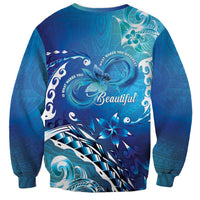 Polynesia Autism Awareness Sweatshirt Be In Awe Of My 'Tism