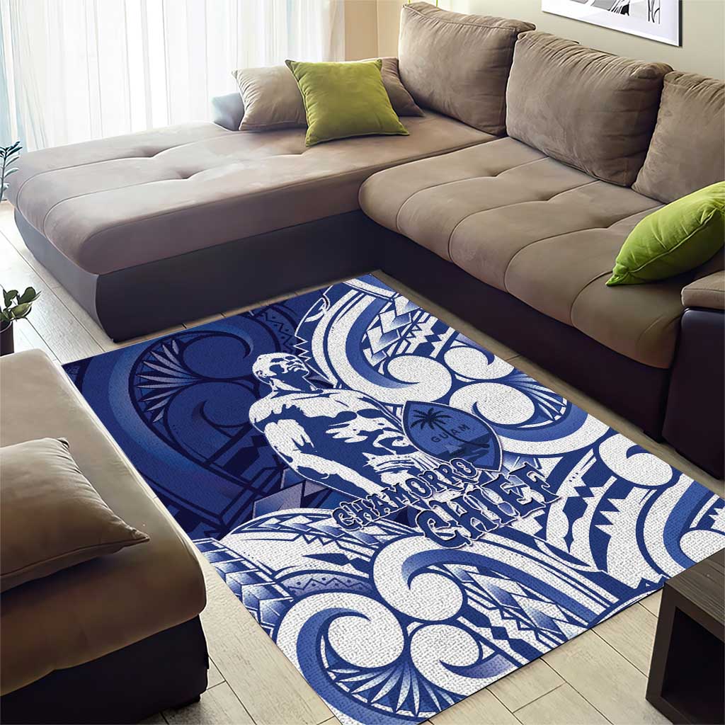 Guam Chief Kepuha Area Rug Chamorro Pride