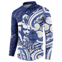 Guam Chief Kepuha Button Sweatshirt Chamorro Pride