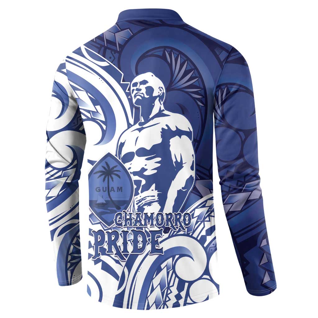 Guam Chief Kepuha Button Sweatshirt Chamorro Pride