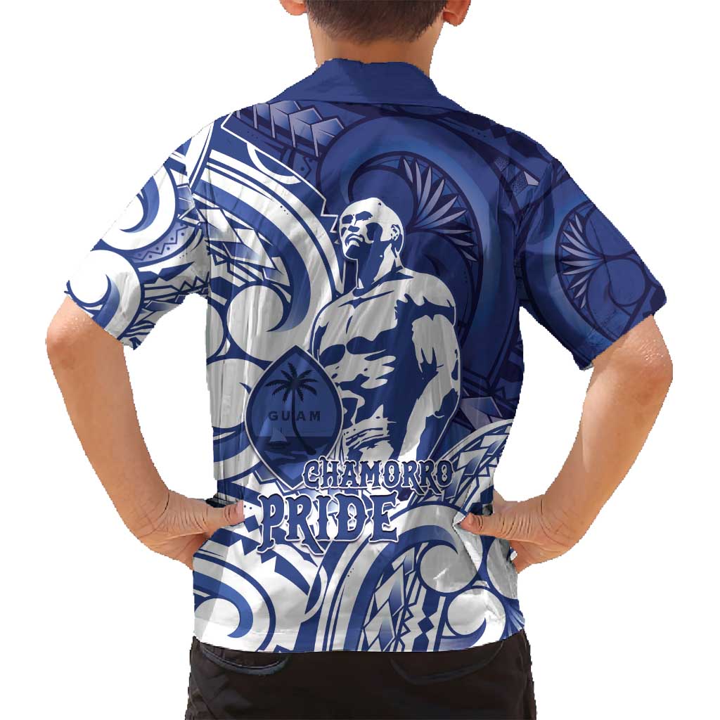 Guam Chief Kepuha Family Matching Long Sleeve Bodycon Dress and Hawaiian Shirt Chamorro Pride LT05 - Polynesian Pride