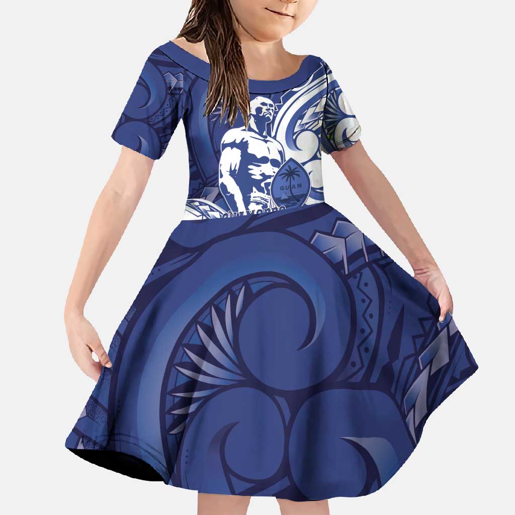 Guam Chief Kepuha Family Matching Mermaid Dress and Hawaiian Shirt Chamorro Pride