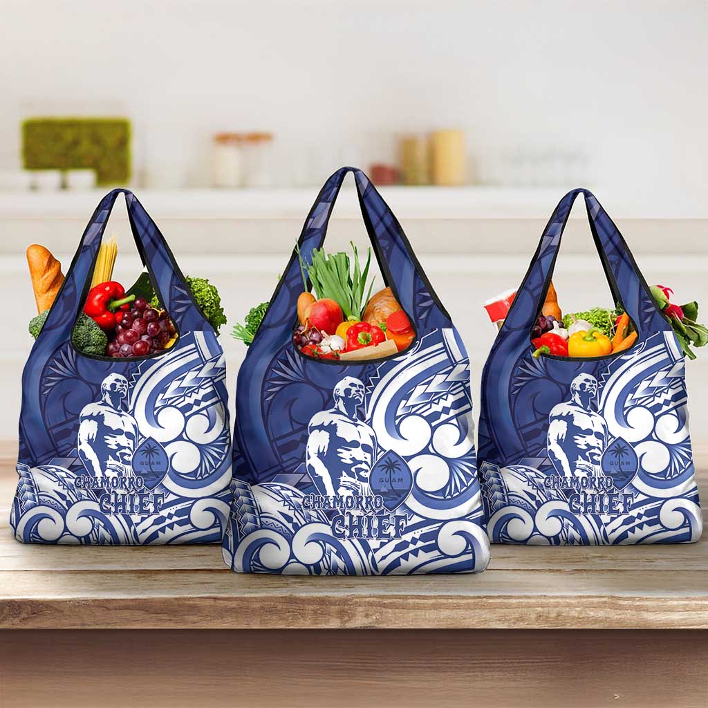 Guam Chief Kepuha Grocery Bag Chamorro Pride