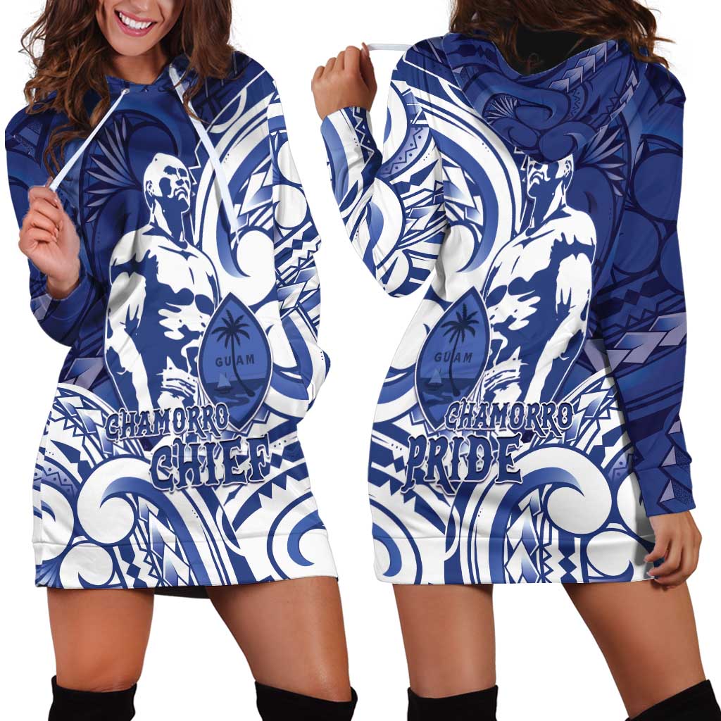 Guam Chief Kepuha Hoodie Dress Chamorro Pride
