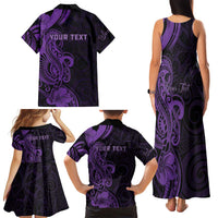 Personalised Lupus Warrior Family Matching Tank Maxi Dress and Hawaiian Shirt Never Give Up Polynesian Style LT05 - Polynesian Pride