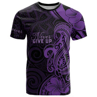 Personalised Lupus Warrior T Shirt Never Give Up Polynesian Style