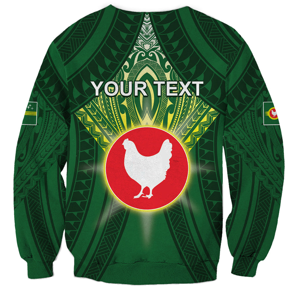 Personalized American Samoa Manu'a Cession Day Sweatshirt With Polynesian Pattern