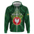 Personalized American Samoa Manu'a Cession Day Zip Hoodie With Polynesian Pattern