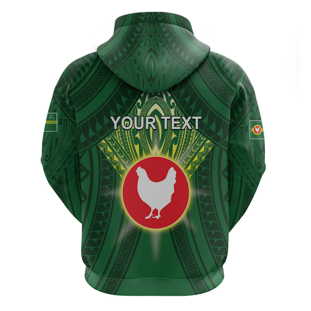 Personalized American Samoa Manu'a Cession Day Zip Hoodie With Polynesian Pattern