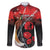 Papua New Guinea Remembrance Day Family Matching Off The Shoulder Long Sleeve Dress and Hawaiian Shirt Lest We Forget