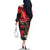 Papua New Guinea Remembrance Day Family Matching Off The Shoulder Long Sleeve Dress and Hawaiian Shirt Lest We Forget