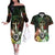 Vanuatu Happy Assumption Day Couples Matching Off The Shoulder Long Sleeve Dress and Hawaiian Shirt