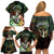 Vanuatu Happy Assumption Day Family Matching Off Shoulder Short Dress and Hawaiian Shirt