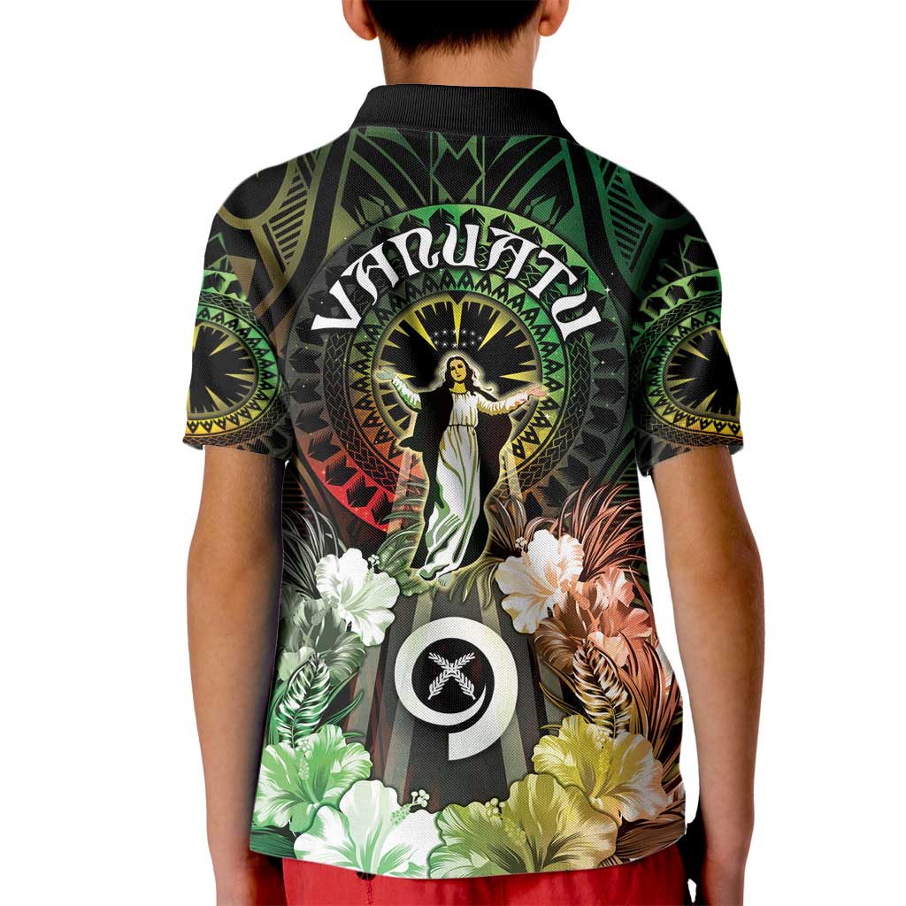 Vanuatu Happy Assumption Day Kid Polo Shirt