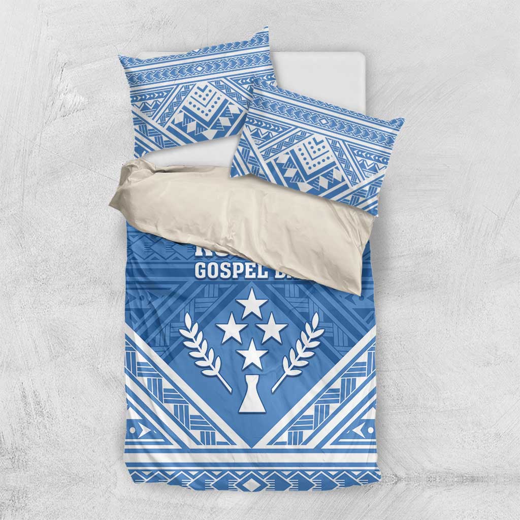 Kosrae State Gospel Day Bedding Set Simple Style
