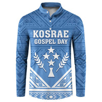 Personalised Kosrae State Gospel Day Button Sweatshirt Simple Style