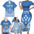 Personalised Kosrae State Gospel Day Family Matching Short Sleeve Bodycon Dress and Hawaiian Shirt Simple Style