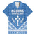 Personalised Kosrae State Gospel Day Family Matching Short Sleeve Bodycon Dress and Hawaiian Shirt Simple Style