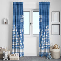 Kosrae State Gospel Day Window Curtain Simple Style