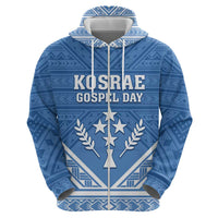 Personalised Kosrae State Gospel Day Zip Hoodie Simple Style