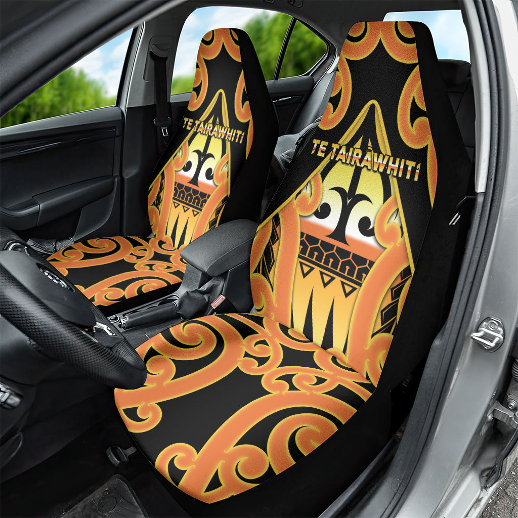 New Zealand Te Tairawhiti Car Seat Cover Maori Koru Pattern LT05 - Polynesian Pride