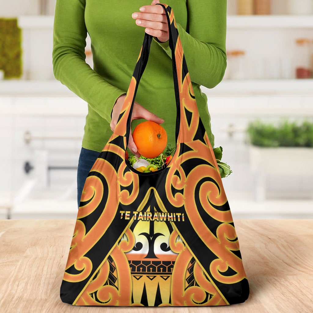 New Zealand Te Tairawhiti Grocery Bag Maori Koru Pattern LT05 - Polynesian Pride