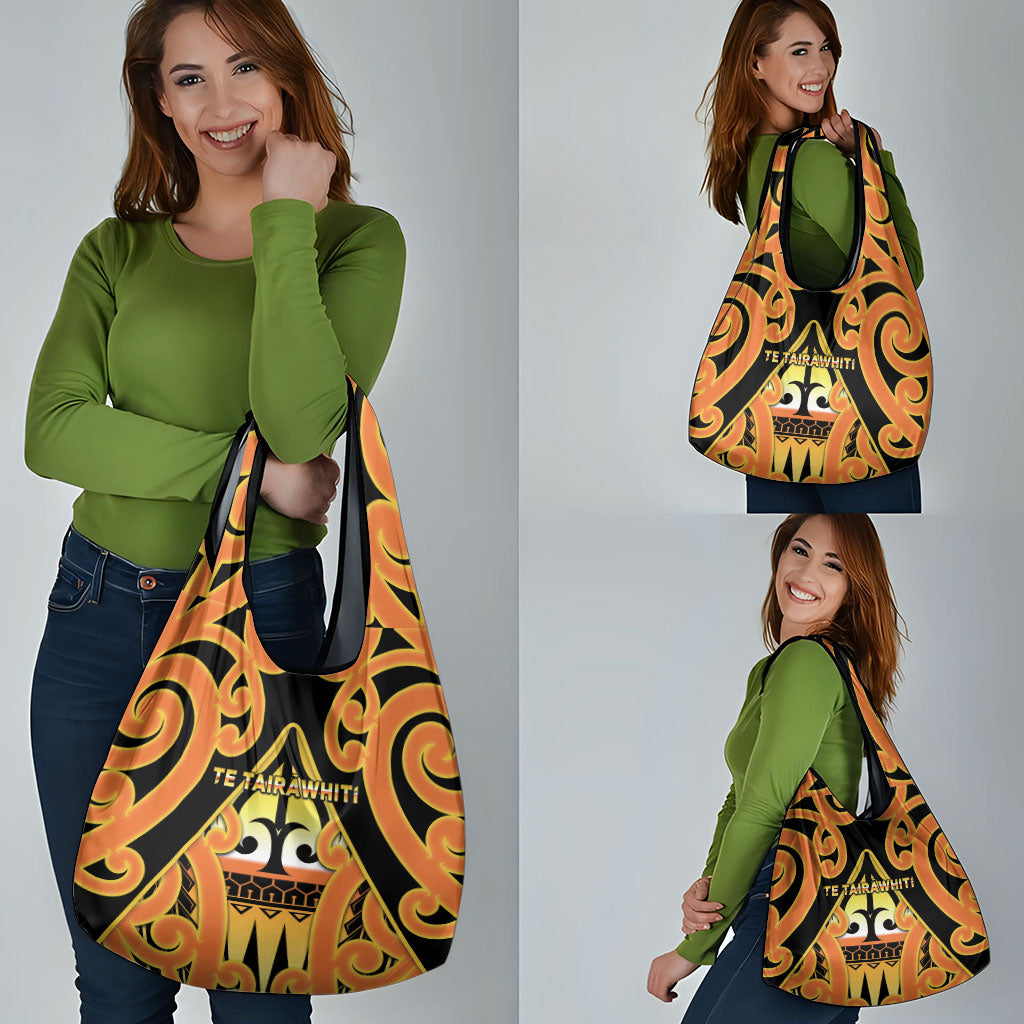 New Zealand Te Tairawhiti Grocery Bag Maori Koru Pattern LT05 - Polynesian Pride