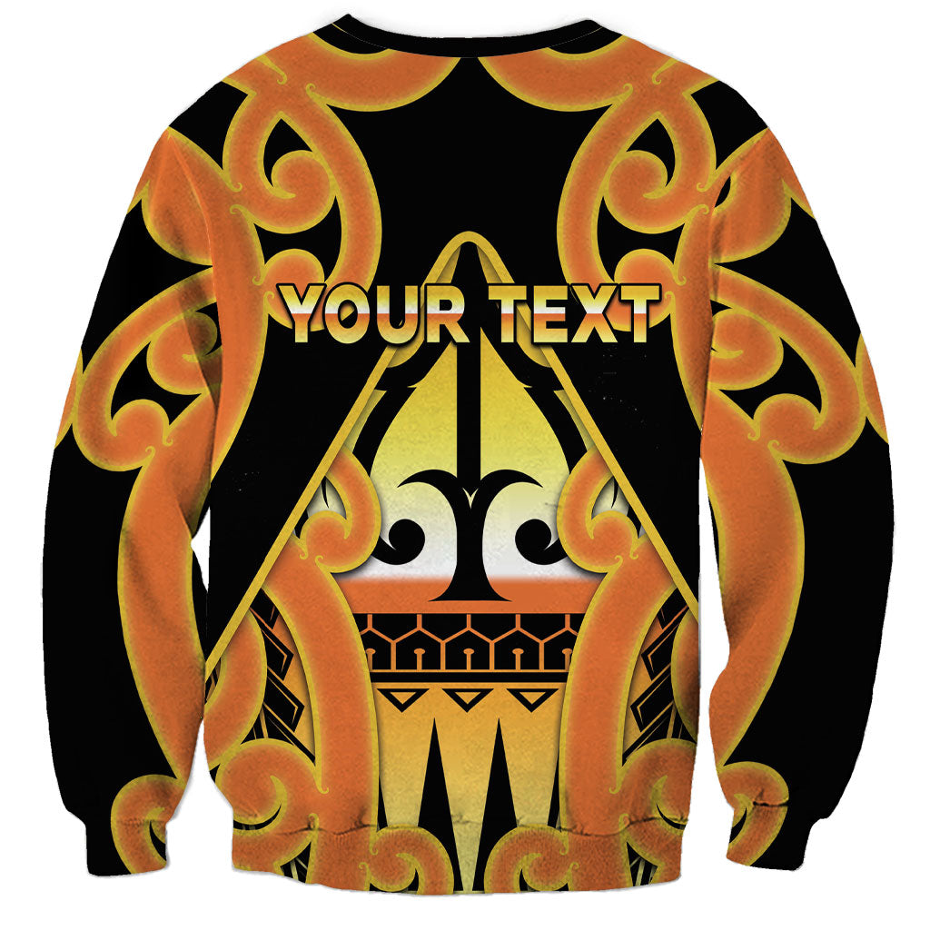 Personalised New Zealand Te Tairawhiti Sweatshirt Maori Koru Pattern LT05 - Polynesian Pride
