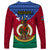 Vanuatu Shefa Province Long Sleeve Shirt Coat Of Arms And Namele Fern Polynesian Pattern LT05 - Polynesian Pride