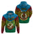 Vanuatu Torba Province Hoodie Vanuatuan Coat Of Arms Polynesian Pattern LT05 - Polynesian Pride