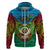 Vanuatu Torba Province Hoodie Vanuatuan Coat Of Arms Polynesian Pattern LT05 - Polynesian Pride