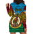 Vanuatu Torba Province Hoodie Dress Vanuatuan Coat Of Arms Polynesian Pattern LT05 - Polynesian Pride